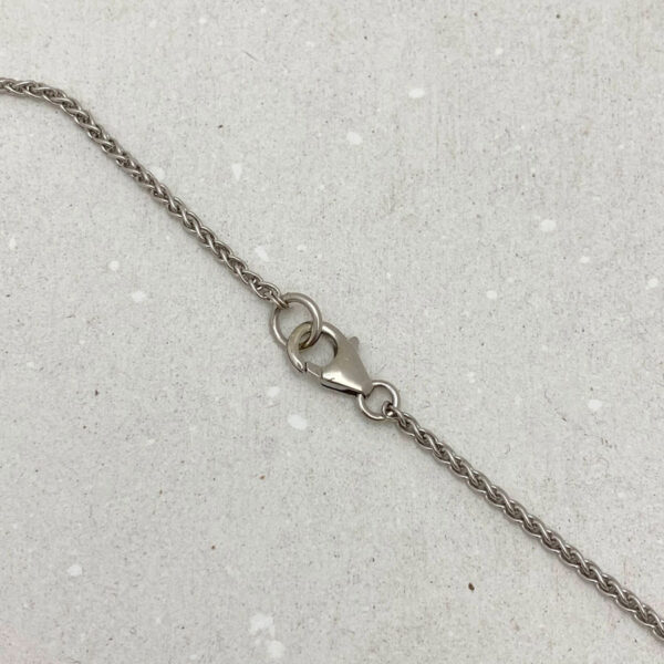 silver necklace