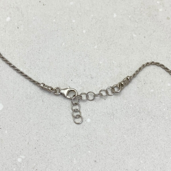 silver necklace