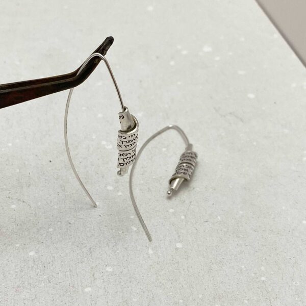 Hebrew Earrings for women