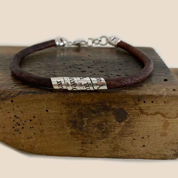 Personalized Hebrew bracelet