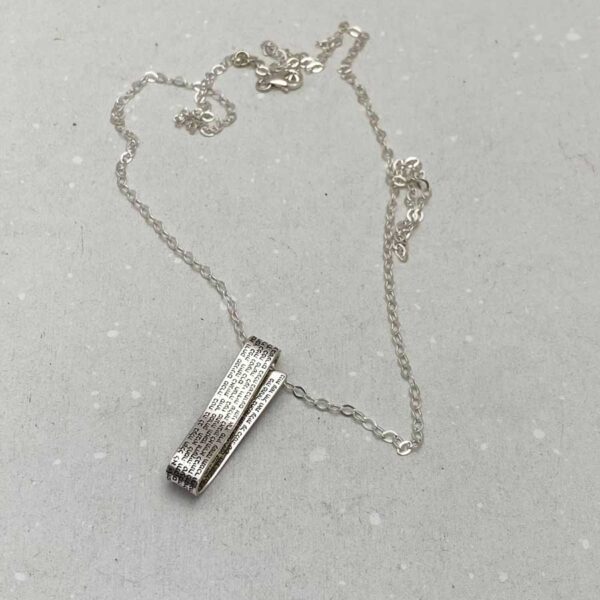 Woman of Valor Jewish necklace