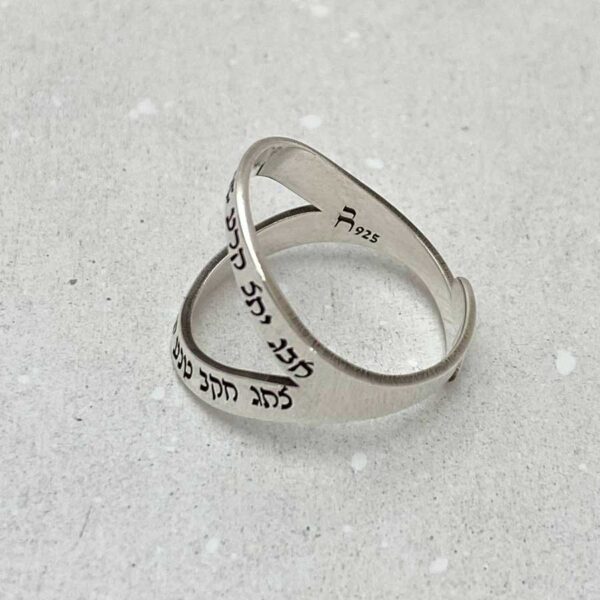 Hebrew Jewelry, Ana Bekoach ring