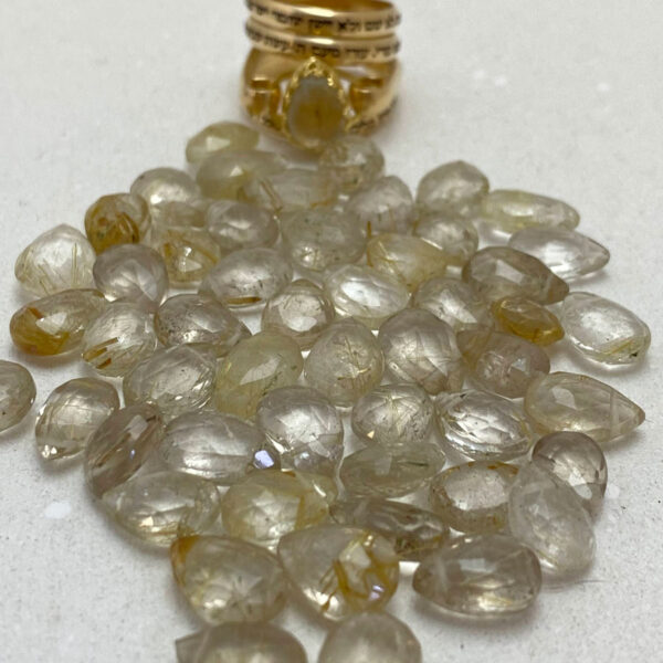 Rutilated Quartz Ring