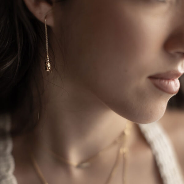 Jewish Jewelry, Woman of Valor earrings