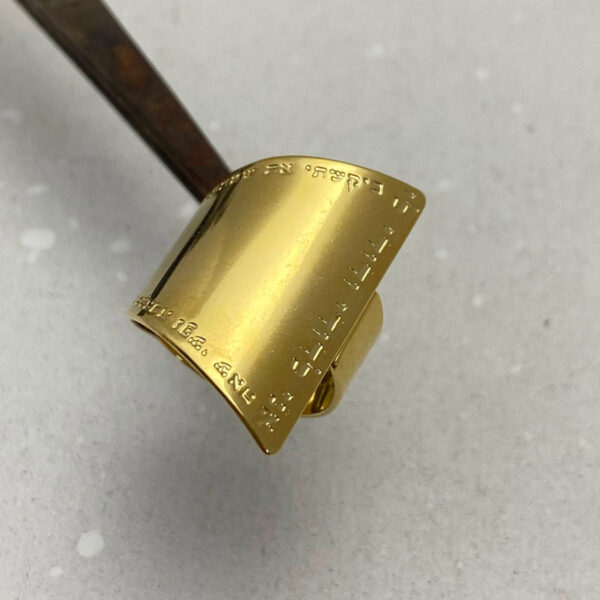 I am my beloved's, and my beloved is mine gold ring