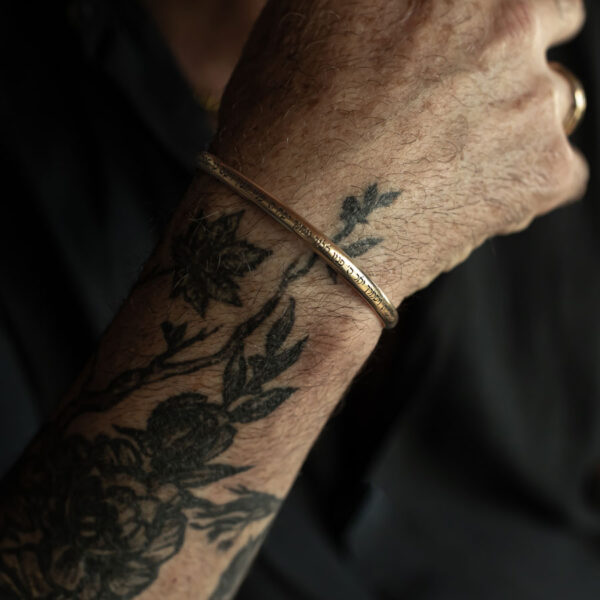 Men's Cuff bracelet for protection